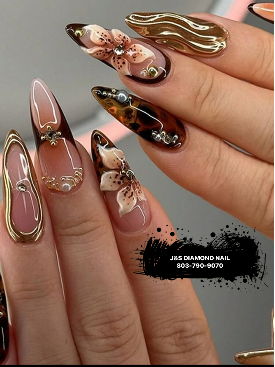 J & S Diamond Nail nail work in Columbia, South Carolina